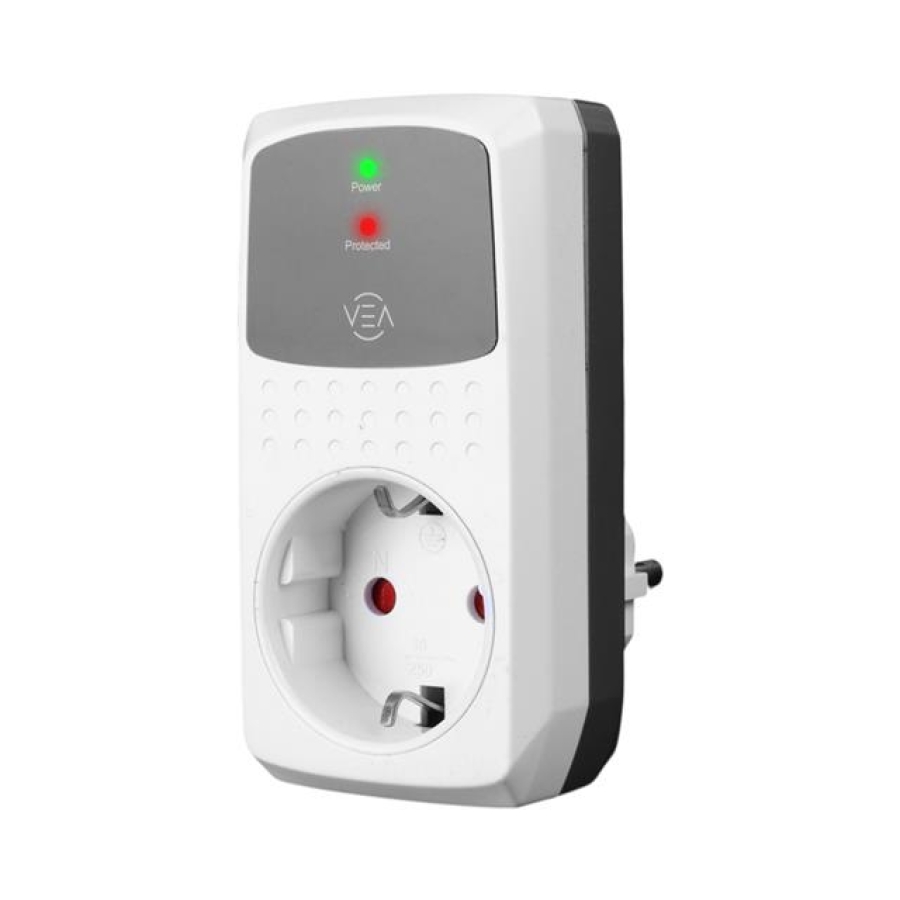 Vea VE-25532 16A 4000W Tekli Aşırı Yüksek Gerilim Akım Korumalı Priz