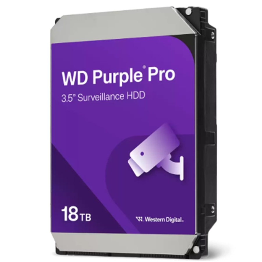 WD Purple Pro 10TB HDD 7200RPM 512MB SATA3 3.5" 7/24 CCTV Güvenlik Harddisk WD102PURP