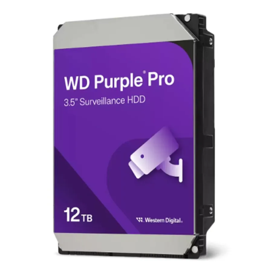 Western Digital WD Purple Pro WD122PURP 12TB 7200RPM 512MB Cache SATA 3.5" Güvenlik Kamera Hard Diski