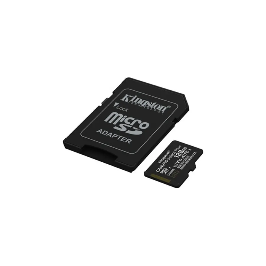 128GB KINGSTON CANVAS SELECT PLUS MICRO SD CARD CL10 SDCS3/128GB  HAFIZA KARTI