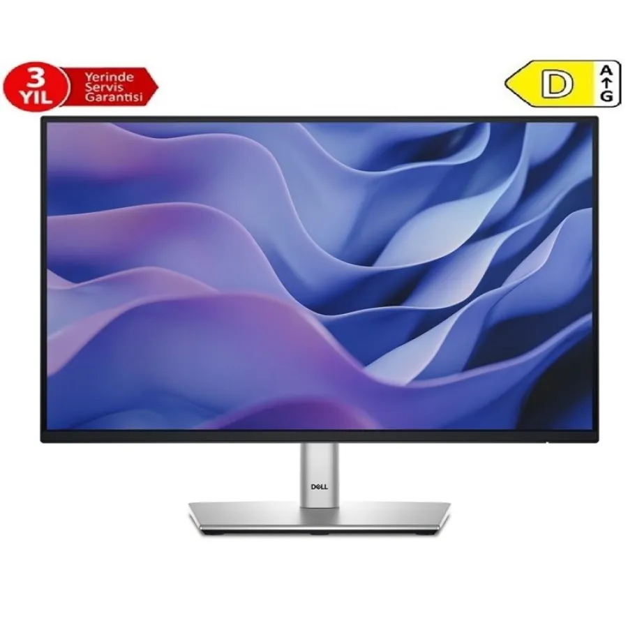 21.5" DELL PRO PLUS P2225H FHD IPS 5MS 100HZ HDMI+VGA+DP PIVOT SIYAH LED MONİTÖR