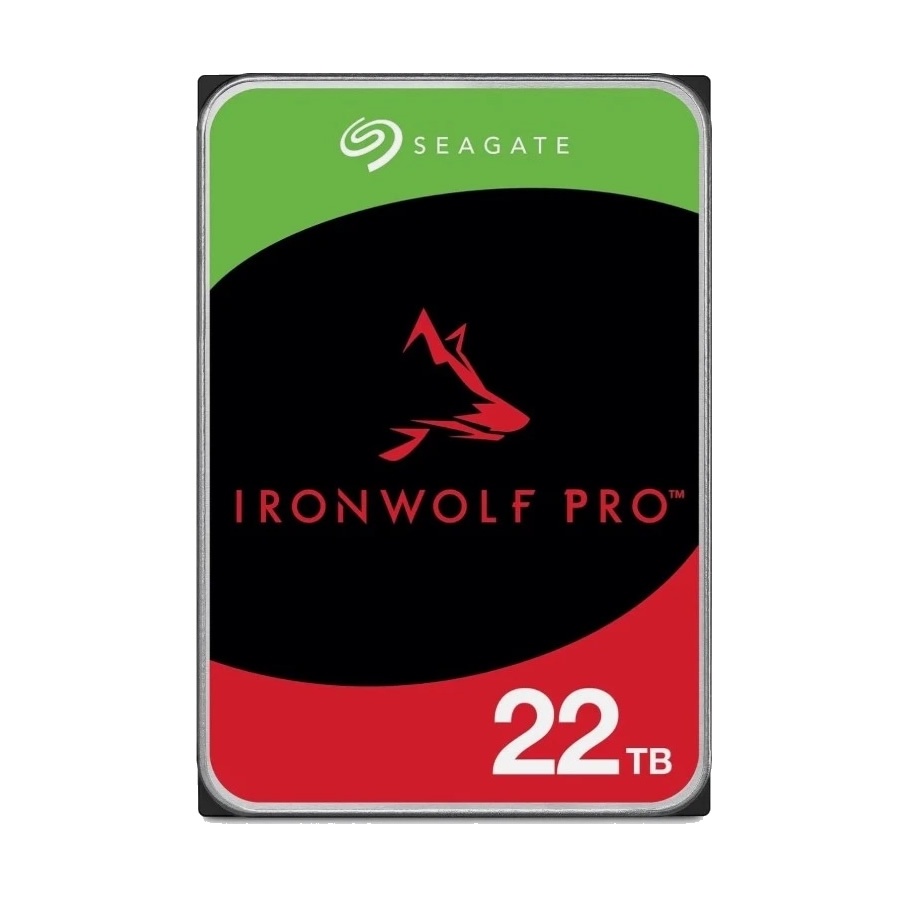 22 TB SEAGATE 3.5 IRONWOLF PRO SATA 7200RPM 512MB ST22000NT001