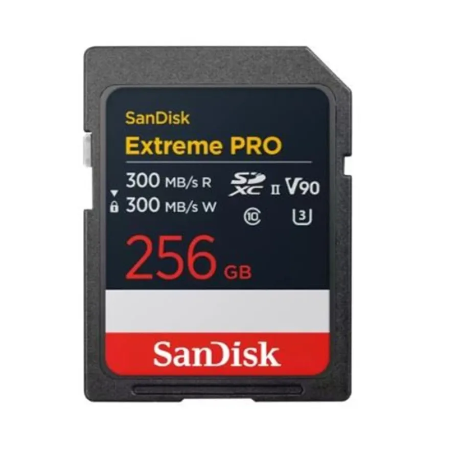 256GB SANDISK EXTREME PRO SDXC UHSII V90 SDSDXDM-256G-GN4IN HAFIZA KARTI