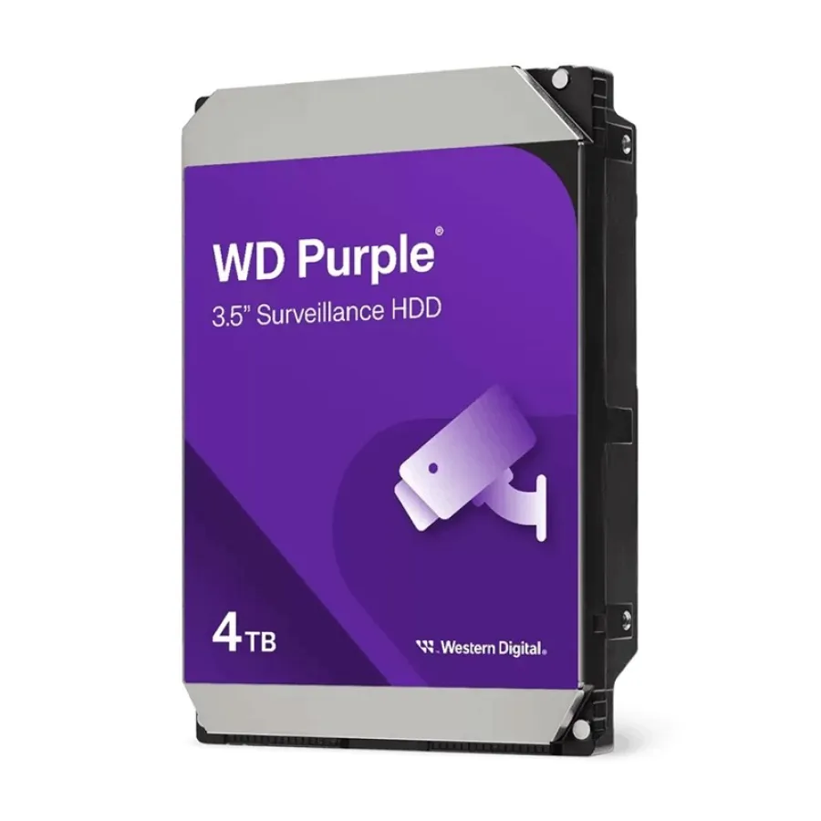 4 TB WD 3.5 PURPLE SATA3 5400RPM 128MB 7/24 GUVENLIK WD44PURZ