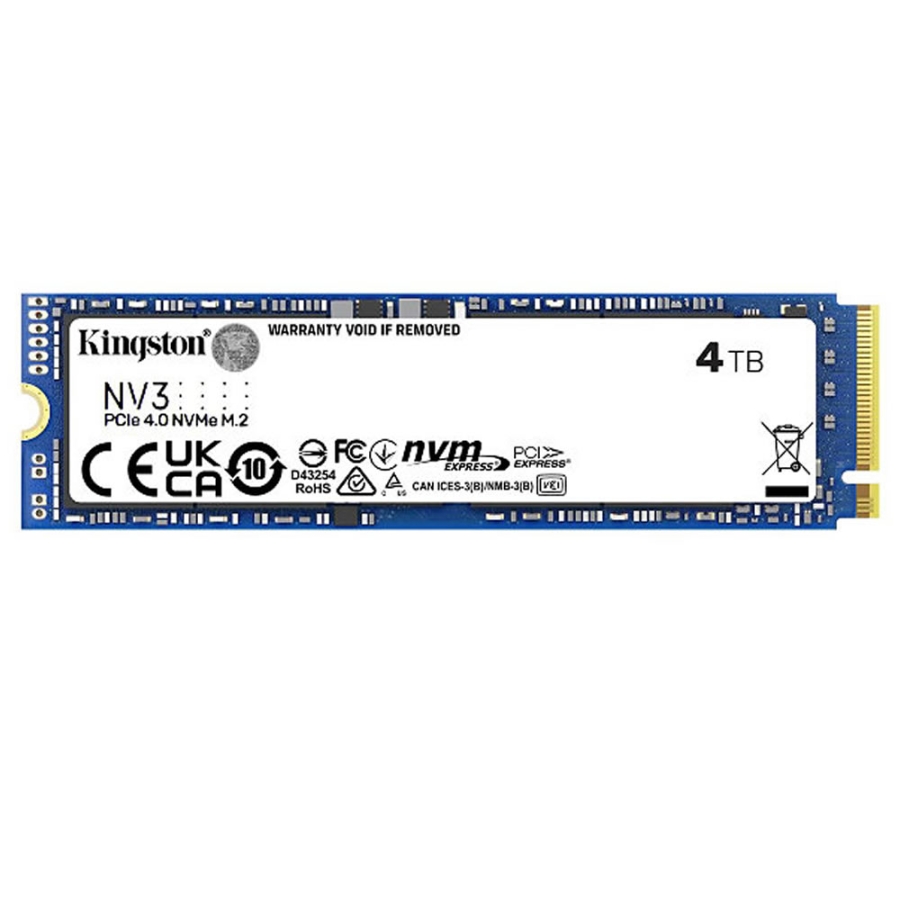 4TB KINGSTON NV3 M.2 NVME PCIE GEN4 6000/4000MBS SNV3S/4000G DİSK