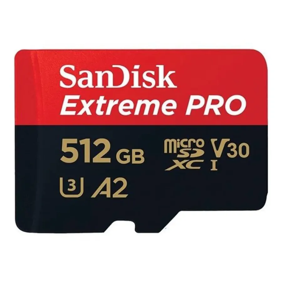 512GB SANDISK EXTREME PRO SDXC UHS-I A2 MICROSD SDSQXCD-512G-GN6MA HAFIZA KARTI
