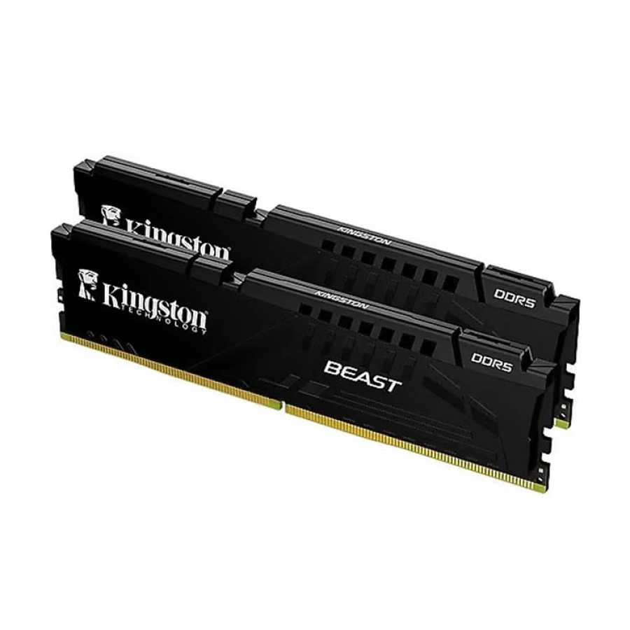 64GB DDR5 RAM 5600MHZ KINGSTON BEAST BLACK CL36 DT KF556C36BBEK2/64TR