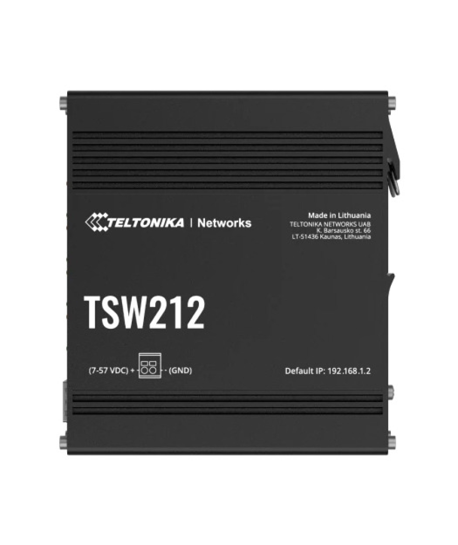 TELTONIKA TSW212 8 x 1 Gbps ETH Port 2 x 1 Gbps SFP Yönetilebilir Switch (TSW212000000)