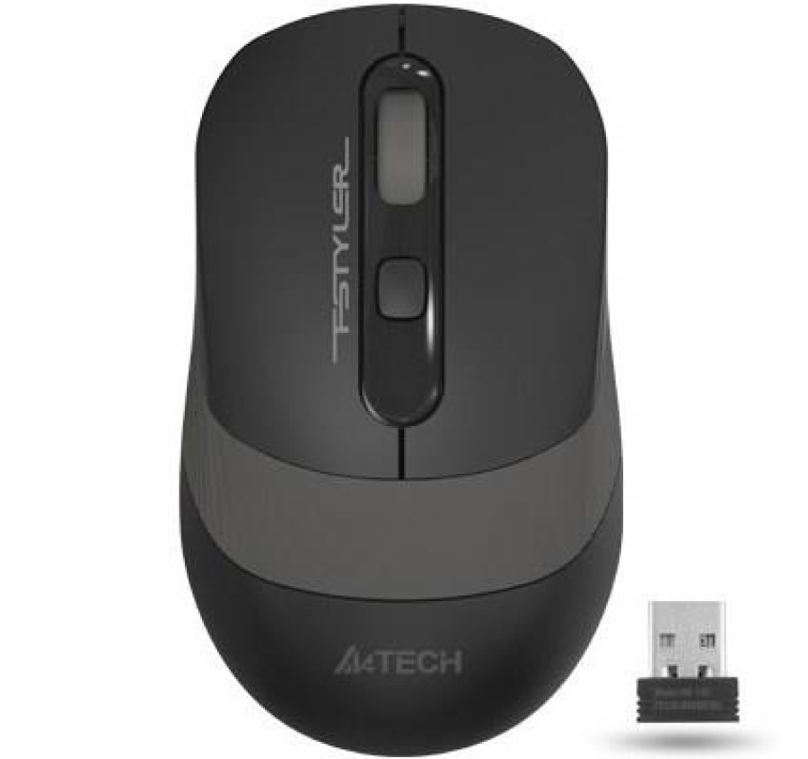 A4 TECH FG10S GRI SESSİZ KABLOSUZ OPTIK 2000 DPI MOUSE