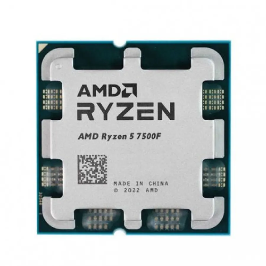 AMD RYZEN 5 7500F 3.7GHZ 32MB 65W AM5 FANSIZ TRAY