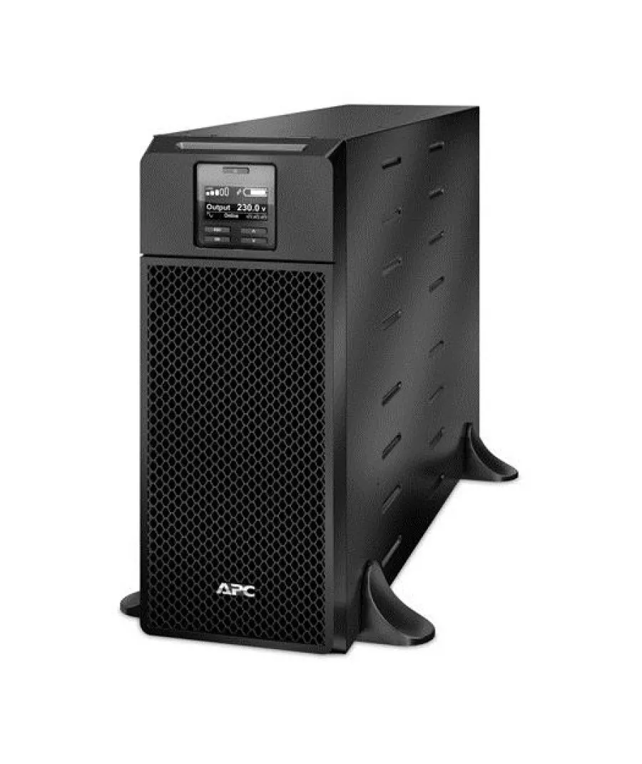 APC Smart-UPS On-Line 6kVA Tower 230V 6x C13+4x C19 IEC outlets Network Card+SmartSlot Extended runtime W/O rail kit (SRT6KXLI)
