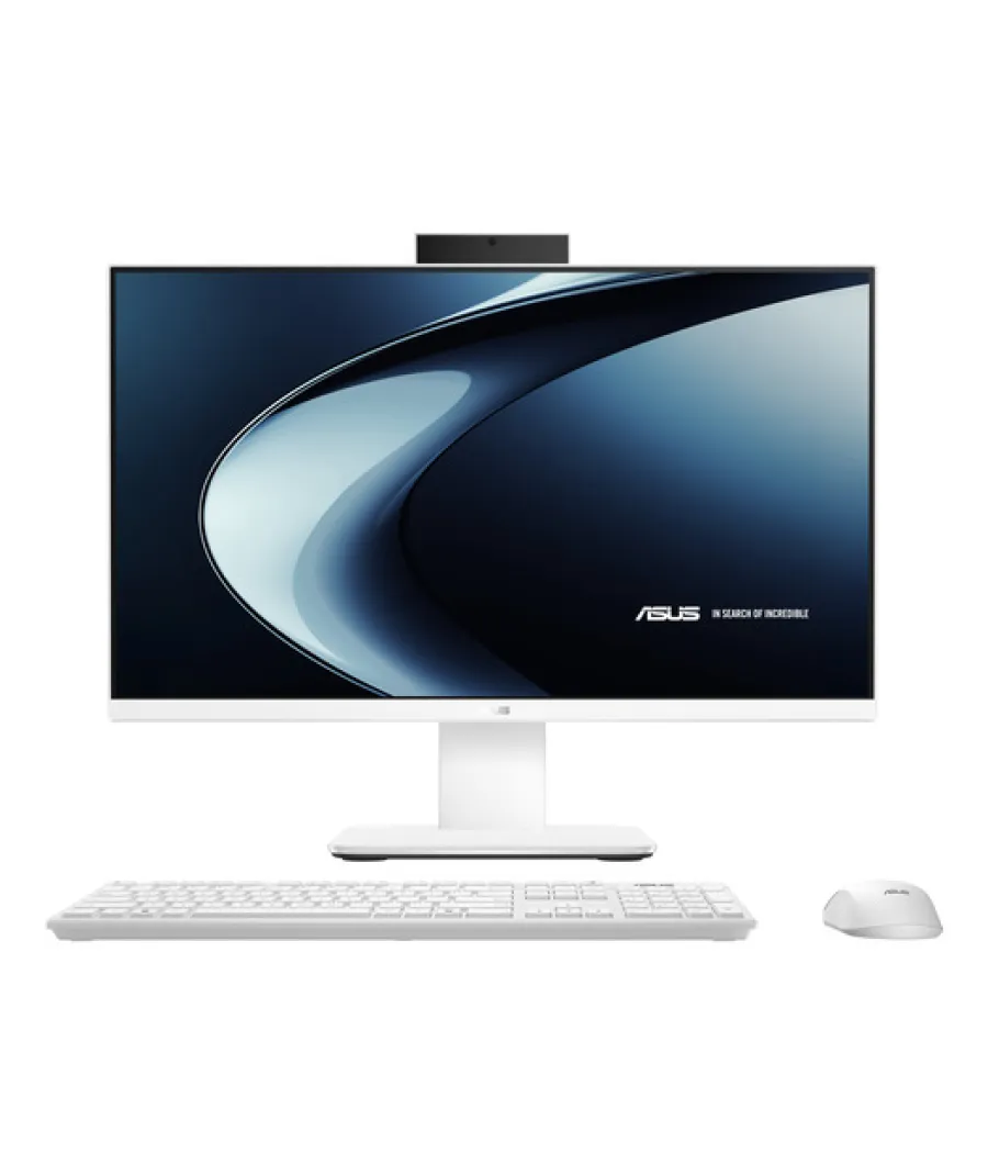 ASUS V440VAK-C58512W0D 23.8" FHD All-in-One PC Core 5 210H 8GB DDR5 512GB NVMe SSD Freedos Beyaz
