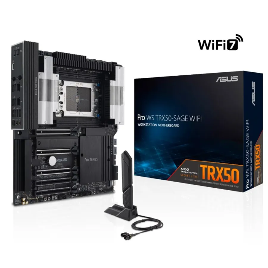 ASUS PRO WS TRX50-SAGE WIFI DDR5 3XM.2 USB WIFI7