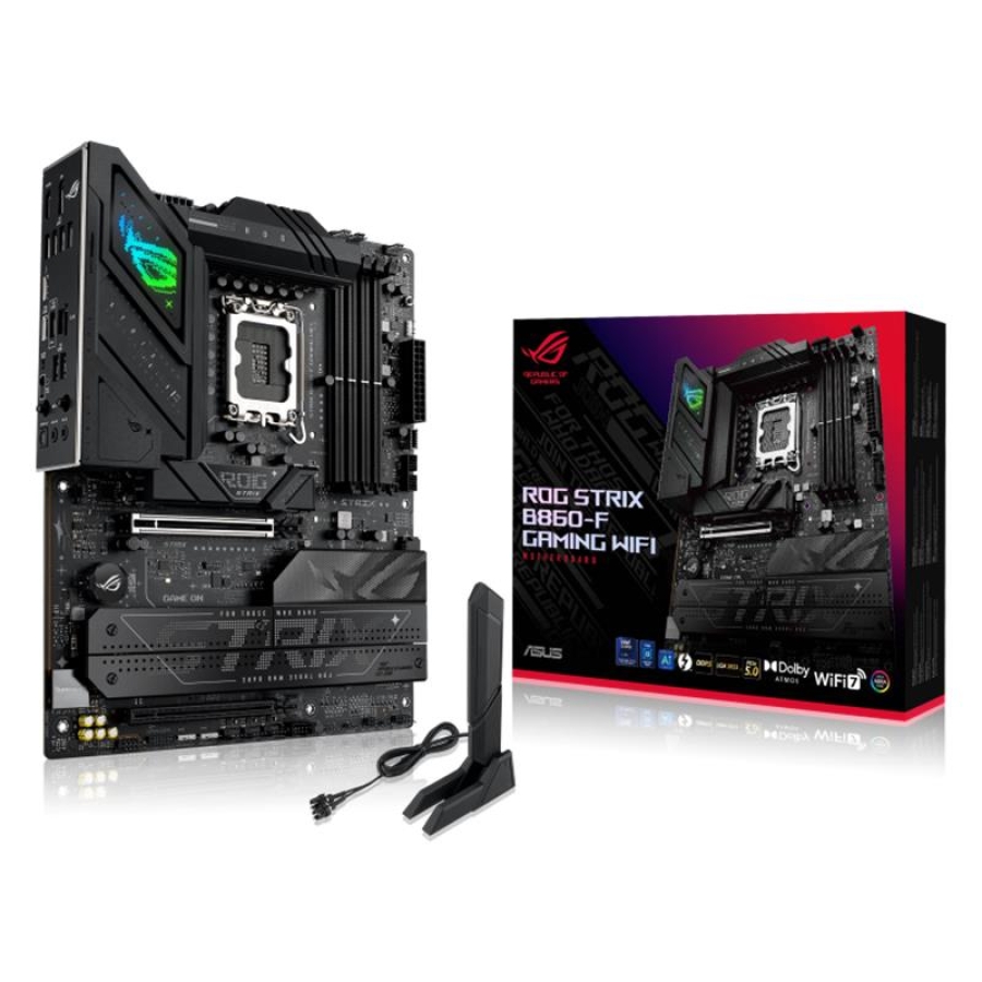 ASUS ROG STRIX B860-F GAMING WIFI DDR5 9066MT/S 1XHDMI 1XDP 4XM.2 TYPE-C ATX 1851P ANAKART