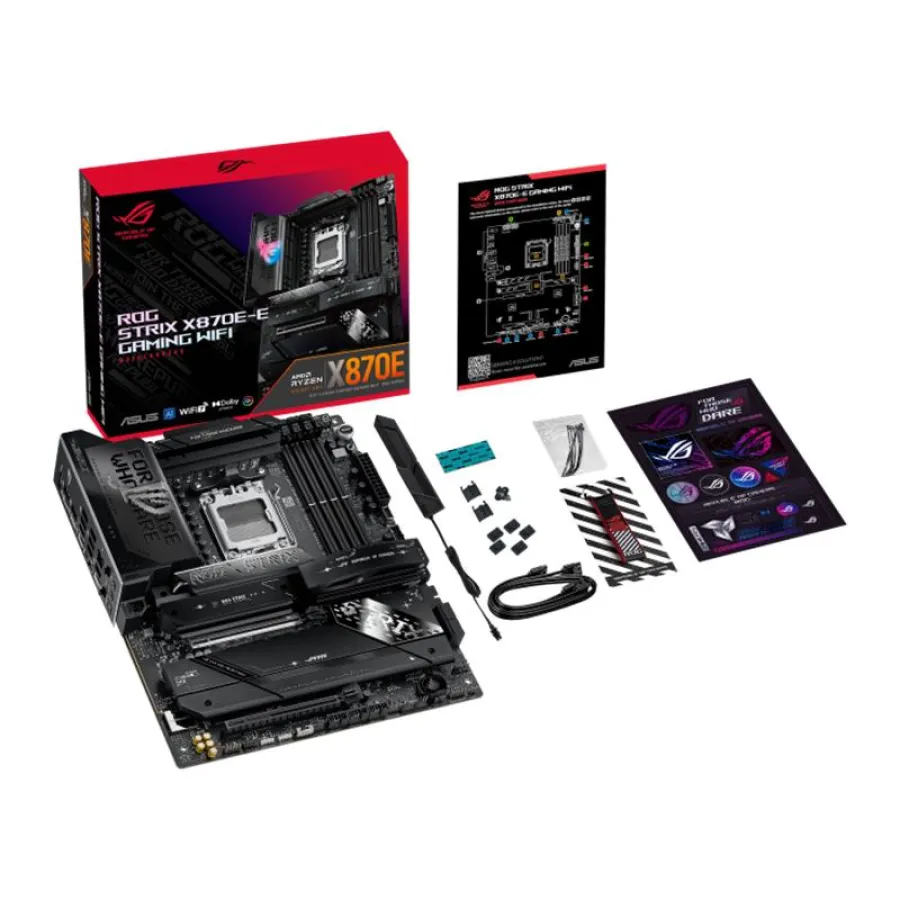 ASUS ROG STRIX X870E-E GAMING WIFI AMD X870E Socket AM5 ATX ANAKART