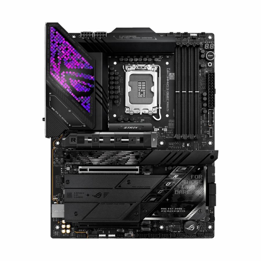 ASUS ROG STRIX Z890-E LGA-1851 GAMING WIFI DDR5 8800MT/S 1XHDMI 1XDP 2XUSB TYPE-C 7XM.2 ATX 1851P ANAKART
