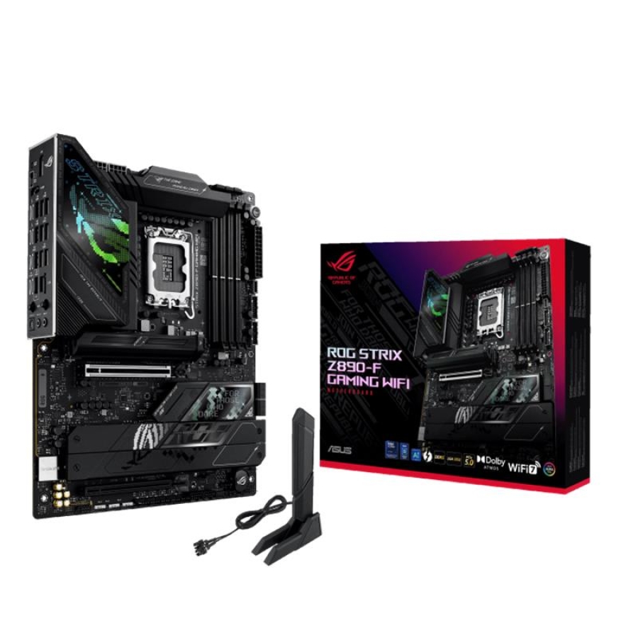 ASUS ROG STRIX Z890-F GAMING WIFI DDR5 8600MT/S 1XHDMI 1XDP 2XUSB TYPE-C 5XM.2 ATX 1851P ANAKART