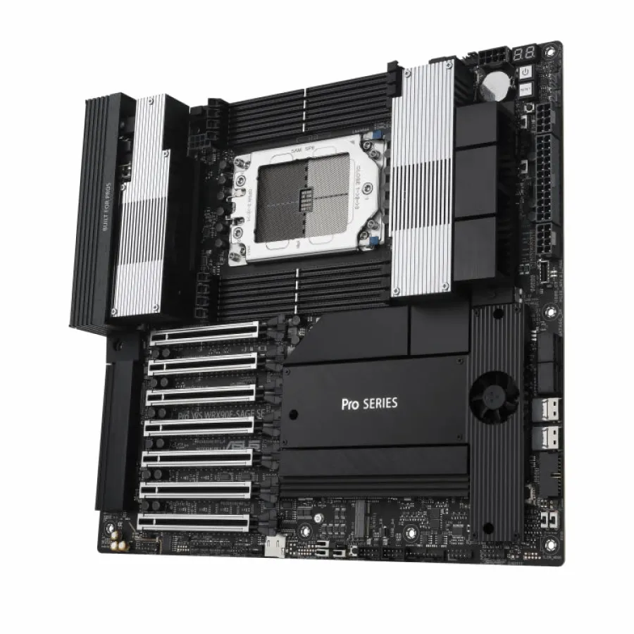 ASUS Workstation PRO WS WRX90E-SAGE SE DDR5 VGA 4XM.2 STR5 İş İstasyonu Anakartı