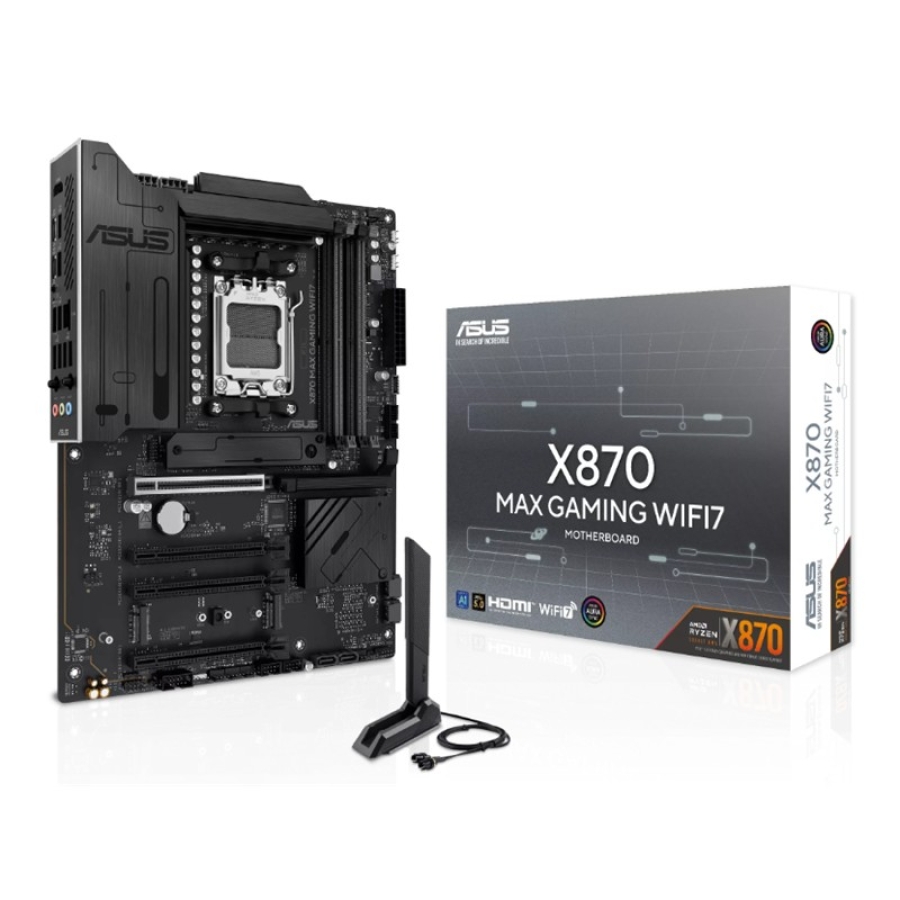 ASUS X870 MAX GAMING WIFI7 DDR5 8000MT/S 1XHDMI 2XUSB 3XM.2 ATX AM5 ANAKART