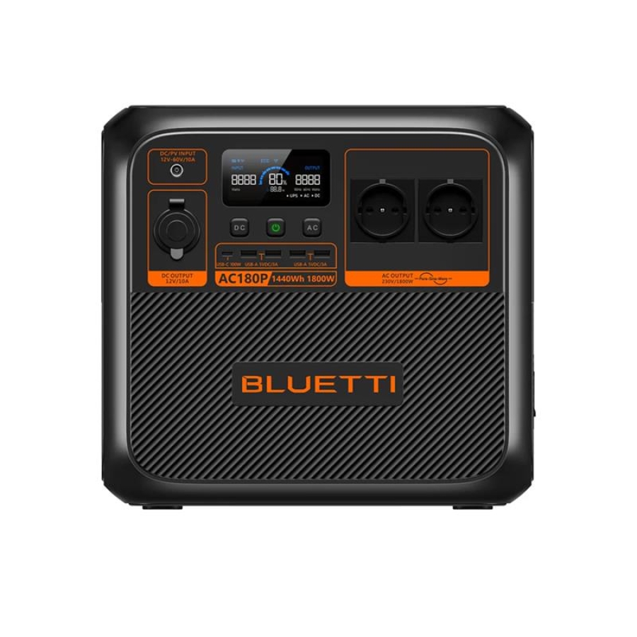 BLUETTI AC180P 1800W 1440WH TAŞINABİLİR GÜÇ İSTASYONU