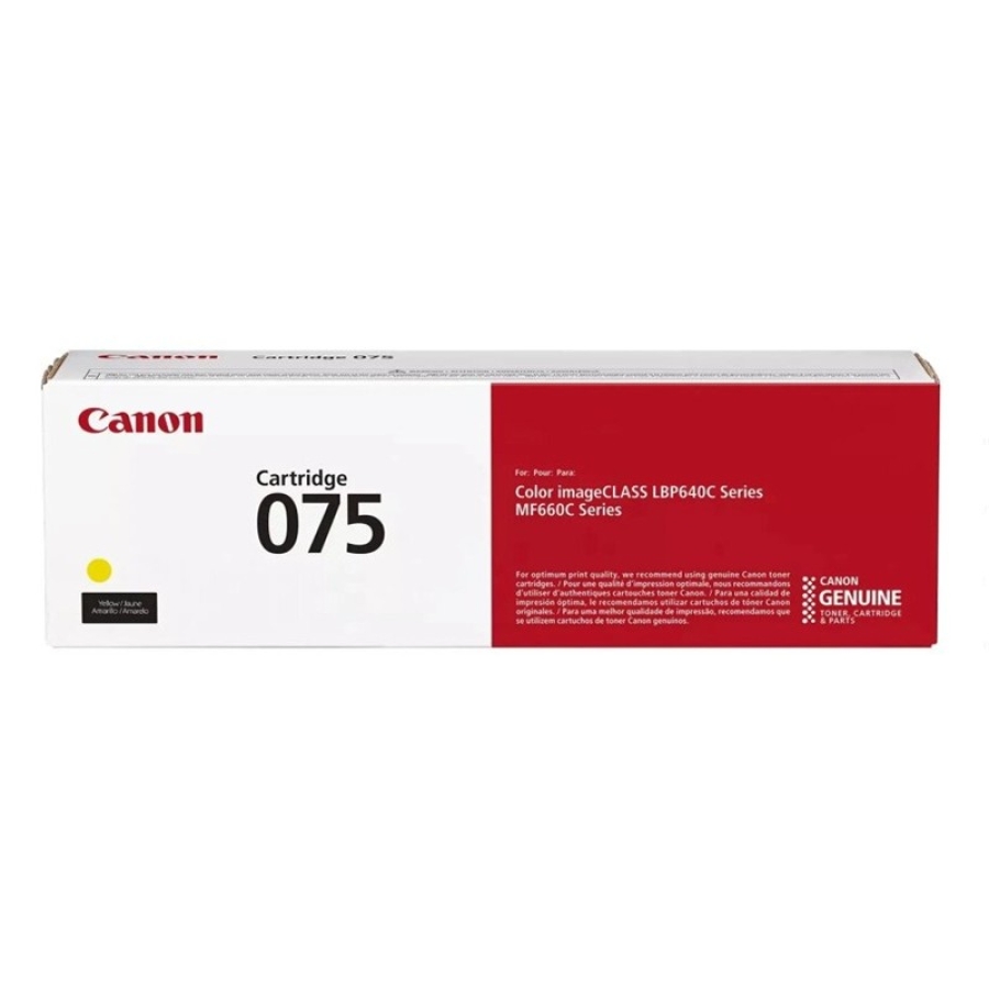 Canon CARTRIDGE 075 Y CRG-075Y SARI 1300 SAYFA TONER MF664