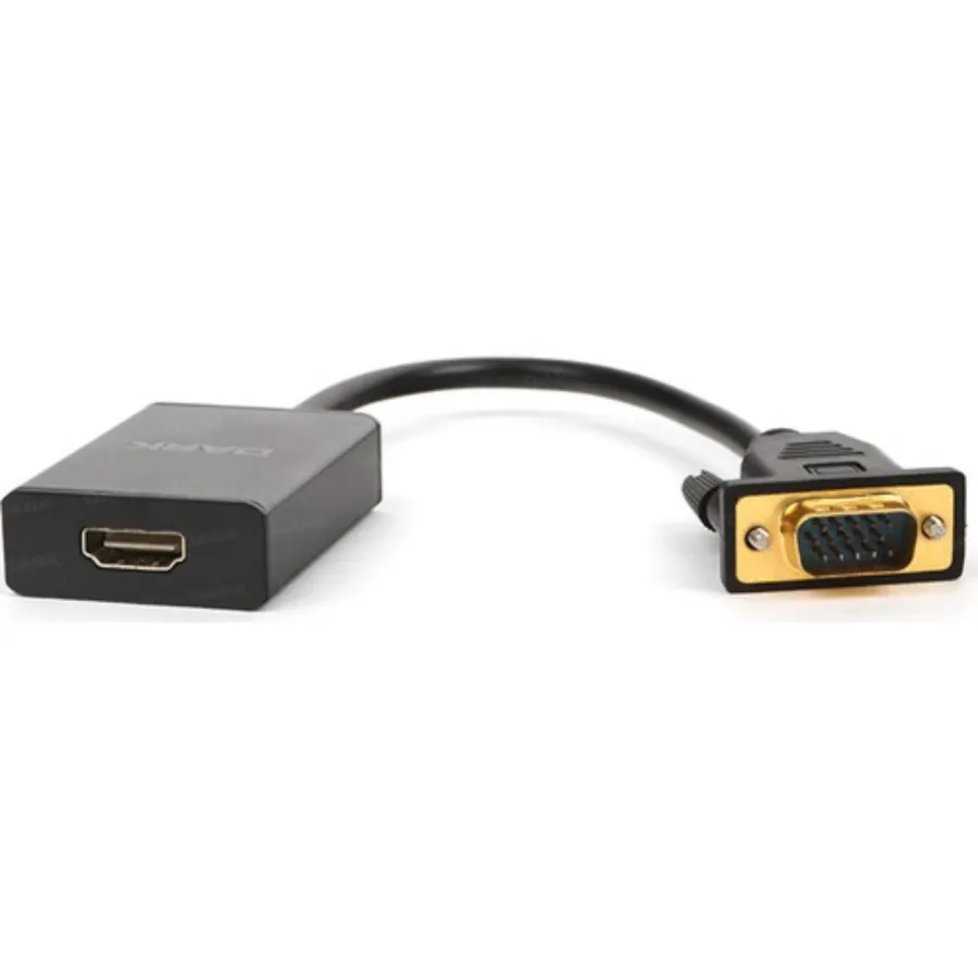 DARK DK HD AVGAXHDMI2 ANALOG VGA VE SES DİJİTAL HDMI DÖNÜŞTÜRÜCÜ