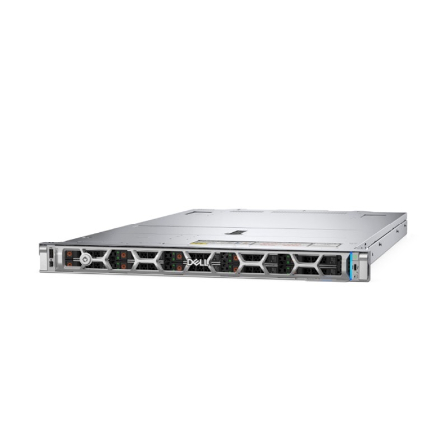 Dell PowerEdge R470 Rack Server Xeon 6507P 32GB DDR5 480GB SSD iDRAC10 1U Sunucu - EMEA_PER470_SPL1