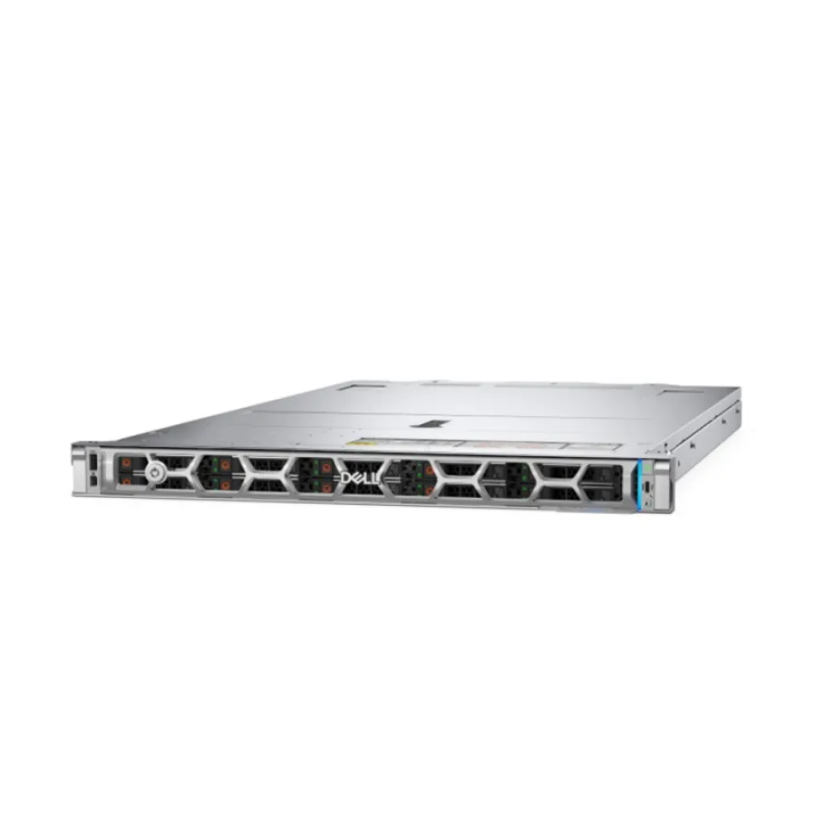 Dell PowerEdge R470 Rack Server Xeon 6507P 32GB DDR5 480GB SSD iDRAC10 1U Sunucu - EMEA_PER470_SPL1