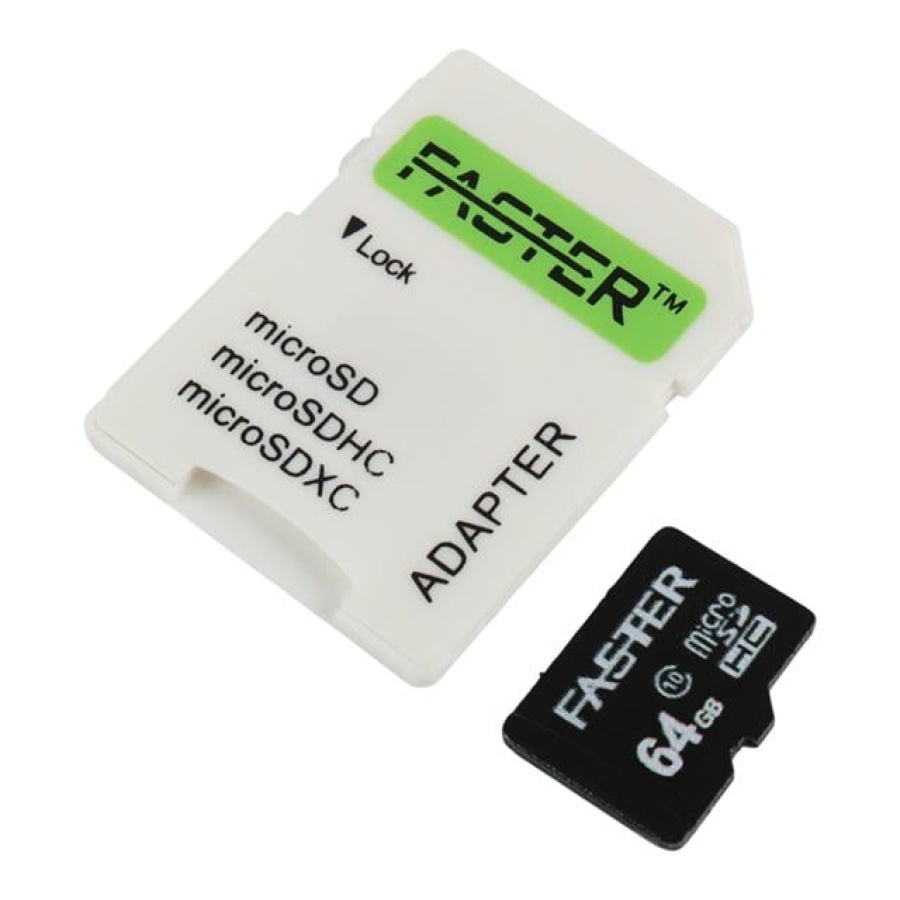 Faster 64 Gb Micro SD Hafıza Kartı