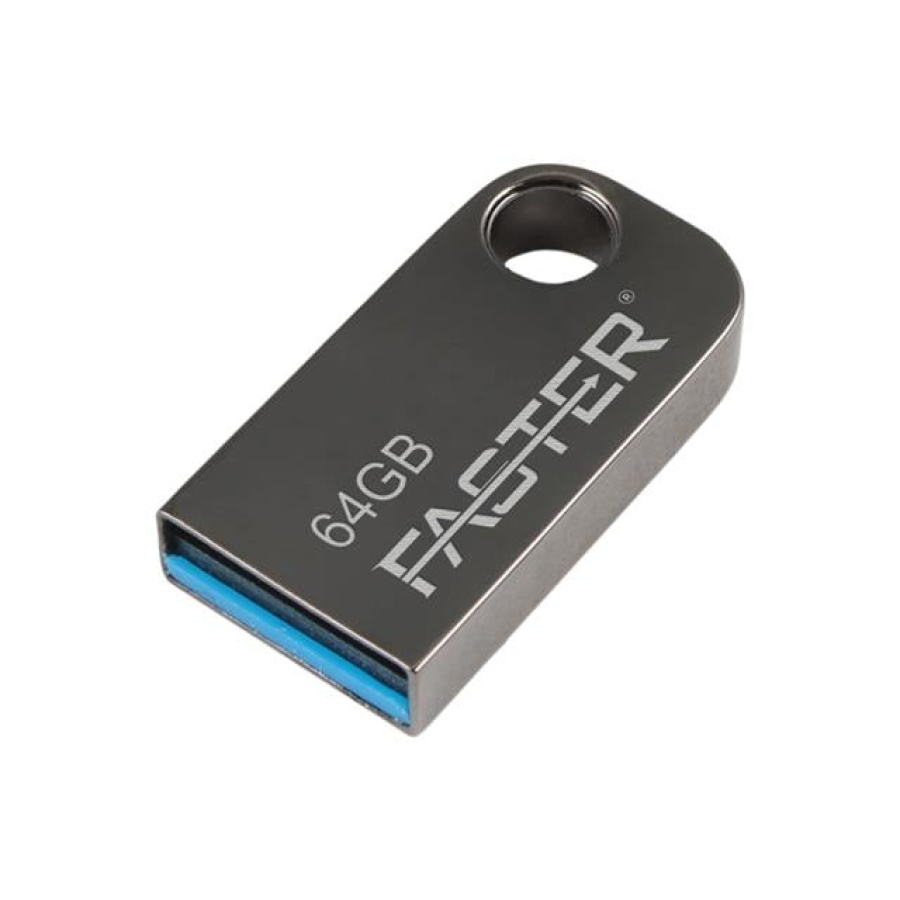 Faster 64GB Mimi Serisi USB 3.0 Yüksek Hızlı Metal Flash Bellek
