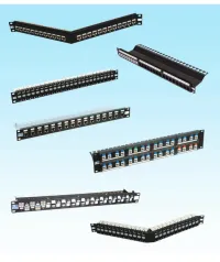 24 Port Keystone Jack UTP Panel Boş