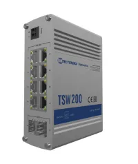 TELTONIKA TSW200 8 x 1 Gbps ETH Port 2 x 1 Gbps SFP Unmanaged PoE+ Switch with PSU (TSW200000040)