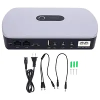 Andespower DCF-1018P 8800mAh Taşınabilir UPS Modem Router Güç Kaynağı LAN POE 15-24V DC 5-9-12V