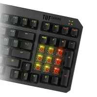 ASUS TUF GAMING K3 GEN II SIYAH SWITCH RGB OPTIK MEKANIK GAMING KLAVYE