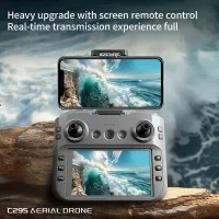 C29S 4K GPS Drone Çift Kamera, Katlanabilir, 1KM+ Menzil, 25 DK Uçuş