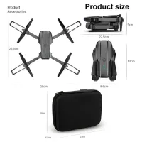 C5 Taşınabilir Katlanabilir Drone - 4K Kameralı App Kontrollü QUATCOPTER Pratik Uçuş Deneyimi