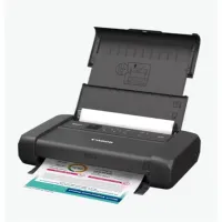Canon MAXIFY BX 110 Pilli Taşınabilir Yazıcı - WiFi, AirPrint, Mopria Destekli Renkli A4 Inkjet Printer