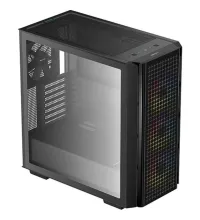 DeepCool CG540-MESH-PL750 750W 80+ PSU, 4 Fanlı Mesh ARGB ATX Mid Tower Siyah Oyuncu Kasası