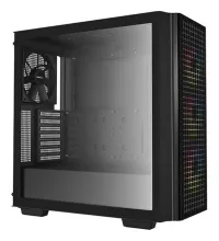 DeepCool CG540-MESH-PL750 750W 80+ PSU, 4 Fanlı Mesh ARGB ATX Mid Tower Siyah Oyuncu Kasası