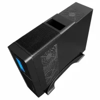 Frisby FC-S6040B 300W ATX Slim Kasa, Dijital Panel, Kulplu, Siyah, Micro ATX Uyumlu Ofis Bilgisayar Kasası