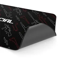 Hawk Force HWK-FOR-9040 XXL Gaming Mouse Pad 90x40 cm Kaymaz Taban, Dikişli Kenar, Profesyonel Oyuncu Mousepad