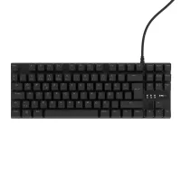 HAWK HK410M GAMING HK410 MEKANİK MAVİ SWITCH 19 MOD RGB KABLOLU SİYAH TKL TÜRKÇE GAMING KLAVYE