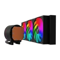 HAWK HL360 GAMING HL360 FROSTBITE 360MM LED ARGB AM5 VE LGA1700 UYUMLU SİYAH SIVI SOĞUTUCU