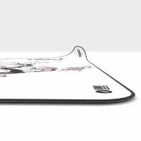 Hawk Sakura 90x40 Mouse Pad – 90x40 cm XXL Gaming Mousepad, Kaymaz Tabanlı Büyük Boy Oyuncu Mouse Altlığı (Beyaz Sakura Tasarım)