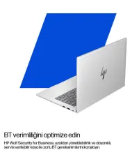 HP EliteBook 6 G1i 14" Intel Core Ultra İşlemcili WUXGA IPS İş Laptopu, Windows 11 Pro, 16GB RAM, 512GB SSD, Wi-Fi 7, AI Destekli Kurumsal Notebook