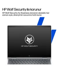 HP EliteBook 8 Flip G1i 13" 2-in-1 Dokunmatik AI İş Laptopu, Intel Core Ultra 7 255U, 32GB RAM, 512GB SSD, W11Pro