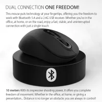 INCA IWM-288T BLUETOOTH + WIRELESS ERGONOMIC DESIGN SILENT SESSİZ MOUSE