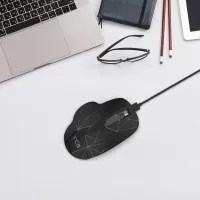 INCA IWM-551 Şarjlı Kablosuz Mouse, Type-C & USB Çift Alıcı, Sessiz Tıklama, 1600 DPI LED Işıklı