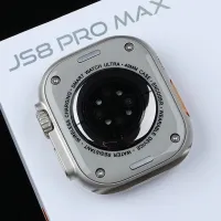 JS8 Pro Max Akıllı Saat – 2.02'' AMOLED Ekran, Bluetooth 5.2, Kablosuz Şarj, IP67 Su Geçirmez Smartwatch
