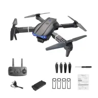 KATJMER E99 Pro Kameralı Drone - Tek Tuş Kalkış-İniş, Takla Atma Özellikli Eğlence Dronu (Yedek Bataryalı)